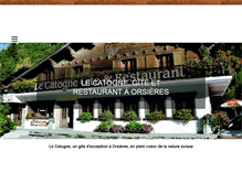 Tablet Screenshot of giteserge.ch